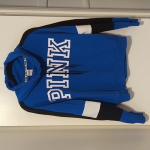 Victoria secret Pink blue cowel neck pullover